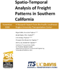 SpatioTemporal Analysis of Freight Patterns in Southern California
