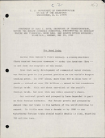 Statement of Alan S Boyd Secretary of Transportation Before the Senate Commerce Committee Subcommittee on Merchant Marine and Fisheries Washington DC