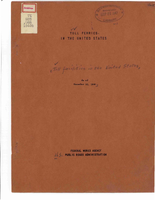 Toll Ferries in the United States as of December 31 1940