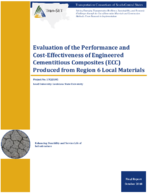 Evaluation of the Performance and CostEffectiveness of Engineered Cementitious Composites ECC Produced From Region 6 Local Materials