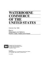Waterborne Commerce of the United States Calendar Year 1998 Part 4 Waterways and Harbors Pacific Coast Alaska and Hawaii