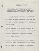 Remarks by Alan S Boyd Secretary of Transportation Prepared for Delivery Before the Hayden Stone Transportation Forum New York New York