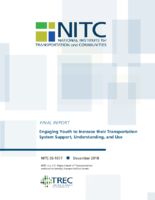 Engaging Youth to Increase Their Transportation System Support Understanding and Use