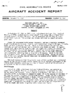 Investigation of Aircraft Accident NORTHWEST AIRLINES CHICAGO ILLINOIS 19610917