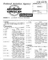 AC 002G Advisory Circular Checklist and Status of Federal Aviation Regulations