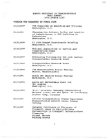 Deputy Secretary of Transportation Mortimer Downey Speeches January 1999