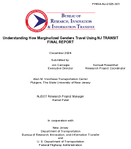 Understanding How Marginalized Genders Travel Using NJ TRANSIT