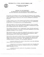 Secretary of Commerce John T Connor Speeches February 1967