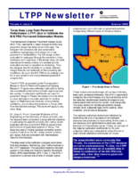 LTPP Newsletter  Volume 4 Issue 3  Summer 2008