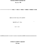 Interstate Commerce Commision Report of the Accident  Investigation Occuring on the MISSOURI PACIFIC RAILROAD SHERIDAN LAKE CO