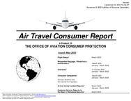 Air Travel Consumer Report May 2023