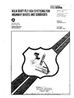 Kiln DustFly Ash Systems for Highway Bases and Subbases