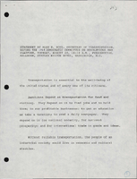 Statement by Alan S Boyd Secretary of Transportation before the 1968 Democratic Committee on Resolutions and Platform