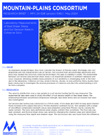 Laboratory Measurements of Bed Shear Stress and Soil Erosion Rate in Cohesive Soils Brief