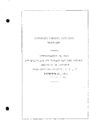 Interstate Commerce Commision Report of the Accident  Investigation Occuring on the LEHIGH AND ENGLAND RAILROAD GLENWOOD JUNCTION NY