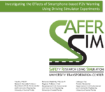 Investigating the Effects of SmartphoneBased P2V Warning Using Driving Simulator Experiments