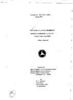 Control of large commercial vehicle accidents caused by front tire failures