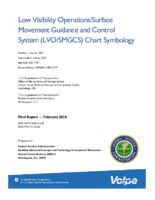 Low Visibility OperationsSurface Movement Guidance and Control System LVOSMGCS Chart Symbology