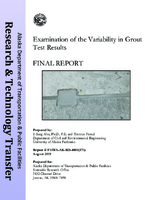 Examination of the Variability in Grout Test Results