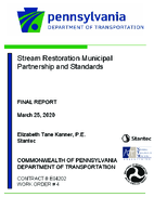 Stream Restoration Municipal Partnership and Standards