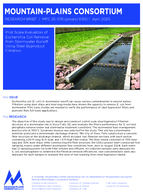 Pilot Scale Evaluation of Escherichia Coli Removal from Stormwater Runoff Using Steel Byproduct Filtration Brief