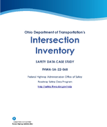 Ohio Department of Transportations Intersection Inventory