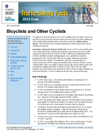 Traffic Safety Facts 2022 Data Bicyclists and Other Cyclists