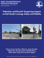 Pedestrian and Bicyclist Trespassing Impacts on Rail Grade Crossings Safety and Mobility