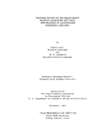 Progress Report on the Relationship Between Laboratory and Field Performance of Lightweight Aggregate Concrete