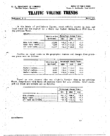 Traffic Volume Trends March 1950