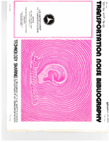 Transportation Noise Bibliography