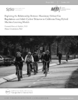 Exploring the Relationship Between Mandatory Helmet Use Regulations and Adult Cyclists Behavior in California Using Hybrid Machine Learning Models