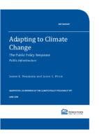 Adapting to Climate Change The Public Policy Response  Public Infrastructure