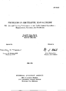 Problems in air traffic management VII Job training performance of air traffic control specialists  measurement structure and prediction