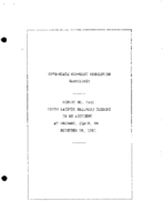 Interstate Commerce Commision Report of the Accident  Investigation Occuring on the UNION PACIFIC RAILROAD ORCHARD IDAHO