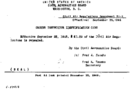 Part 51 Amendment 511 Ground Instructor Identification Card