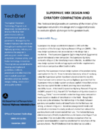 Superpave Mix Design and Gyratory Compaction Levels