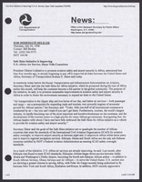 Department of Transportation News Releases JulyDecember 1998