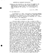Interstate Commerce Commission Report of the Accident  Investigation Occurring on the LOUISVILLE AND NASHVILLE RAILROAD ALDRIAN KY
