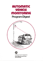 Automatic Vehicle Monitoring Program Digest
