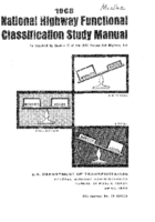 1968 National Highway Functional Classification Study Manual 1969