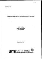 Child restraint device use and misuse in Michigan