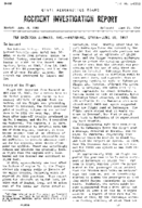 Investigation of Aircraft Accident PAN AMERICAN AIRWAYS MAYADINE SYRIA 19470618