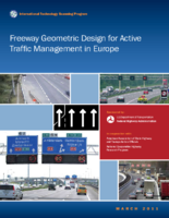 Freeway geometric design for active traffic management in Europe