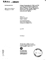 Urinary Genotyping for DQA1 and PM Loci Using PCRBased Amplification Effects of Volume Storage Temperature Preservatives and Aging on DNA Extraction and Typing