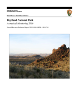 Big Bend National Park Acoustical Monitoring 2010