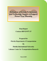 Estimation of System Performance and Technology Impacts to Support Future Year Planning