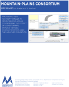 Proposing New Advisory Speeds in Mountainous Areas Considering the Effect of Longitudinal Grades Vehicle Characteristics and the Weather Condition