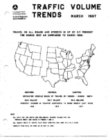 Traffic Volume Trends March 1987