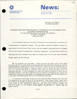 Remarks Prepared for Delivery by Secretary of Transportation Elizabeth Hanford Dole to the Private Truck Council of America